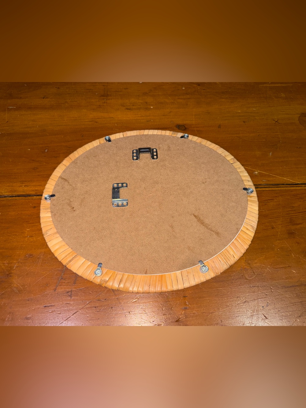 Oval Rattan Picture Frame - Picture 3 of 7